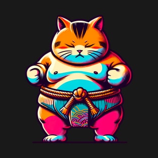 Sumo Cat T-Shirt