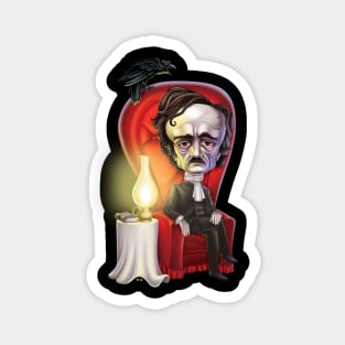 Edgar Allan Poe Magnet