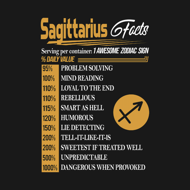 SAGITTARIUS FACTS by BTTEES