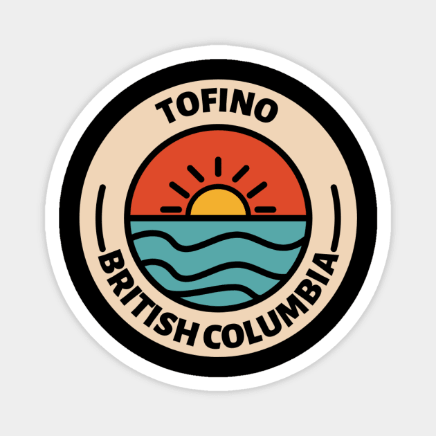 tofino british columbia Magnet by PSYCH90