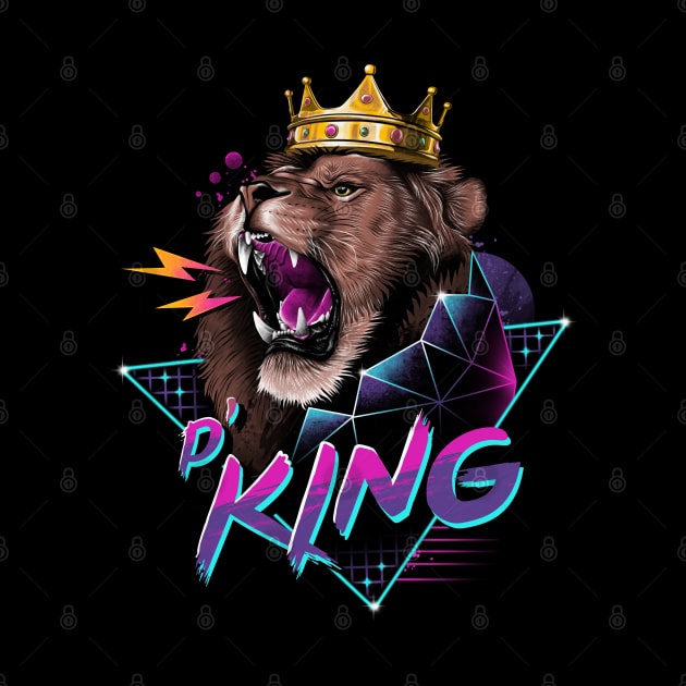 Rad King by Vincent Trinidad Art