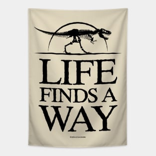 Life Finds A Way (Rexy) Tapestry