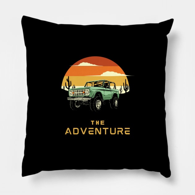 The adventure Pillow by MANALI