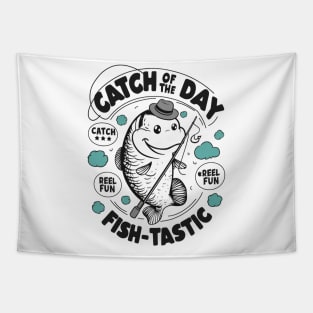 Fish-Tastic Fun Design - Catch of the Day Tapestry