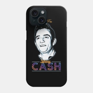 Johnny Cash - Ring of Fire Phone Case