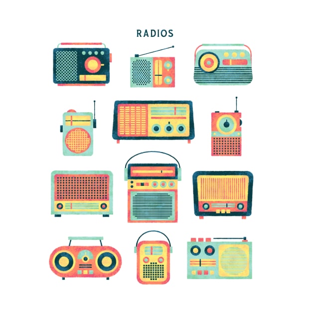 VINTAGE RADIOS by YANZO