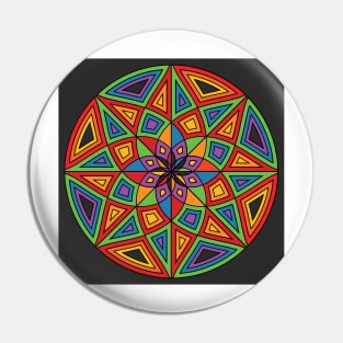 Circle Mandalas 59 (Style:5) Pin