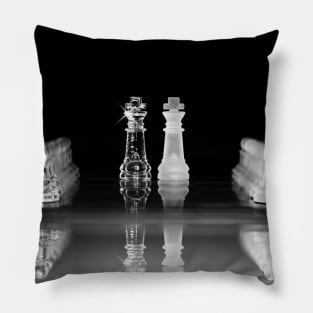 Chess, king vs. king Pillow