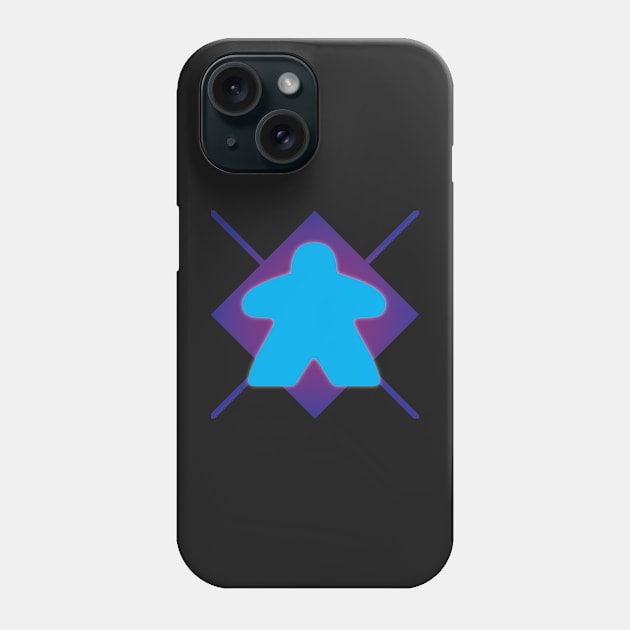 Argyle Meeples - Blue Phone Case by emilyRose3