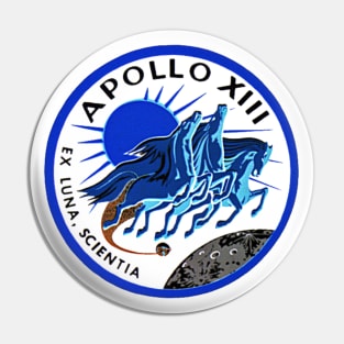 Apollo 13 Nasa Retro Logo Pin