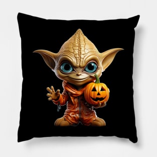 Alien Halloween Pillow