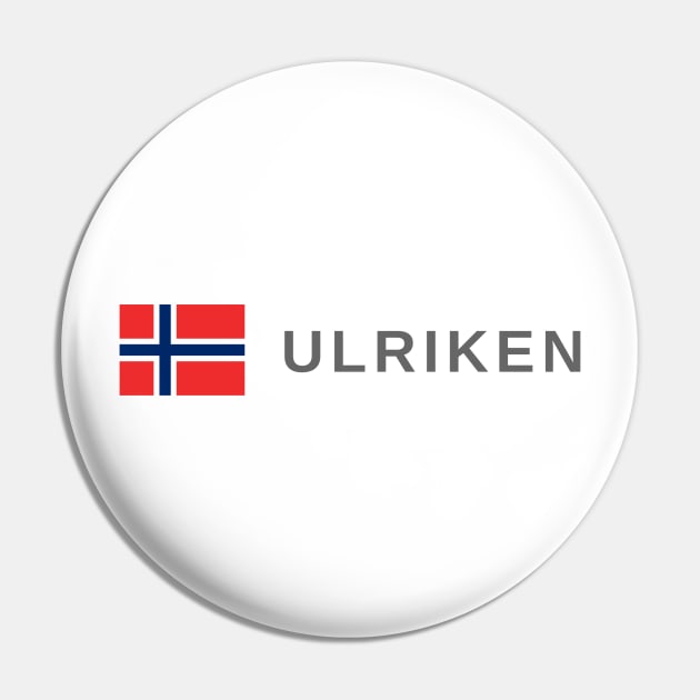 Ulriken Bergen Norway Pin by tshirtsnorway