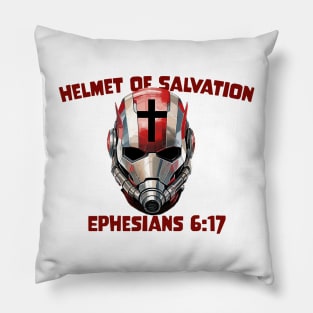 Armor of God, Helmet of Salvation Antman Style Pillow