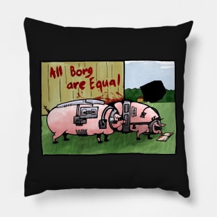 Borg Pigs Pillow