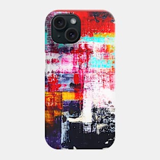 Summertime Exchange Abstract Painting Phone Case