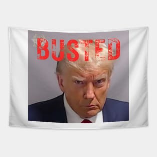 Busted Trump Tapestry