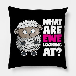 What Are EWE Looking At? | Sheep Pillow