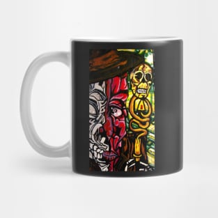 cartoon face icon scary - BARON T-SHIRT Mug
