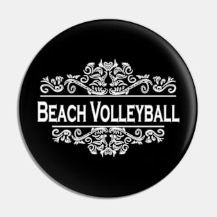 Beach Volleyball Pin