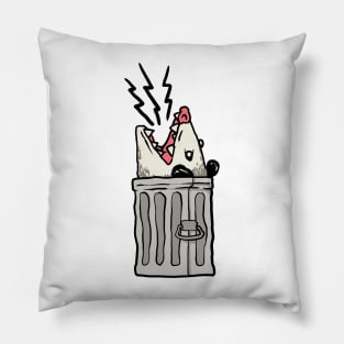 Trash can Opossum Screaming Pillow