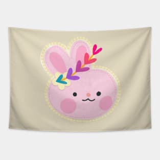 Bunny Face Tapestry