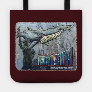 Greetings From Earth: Whale City Tote