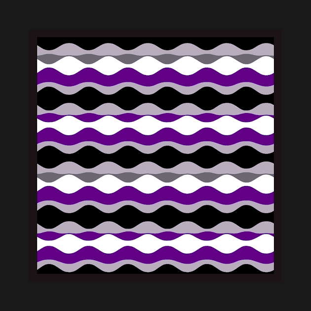 Asexual Pride | LGBTQ+ by QueerPatterns