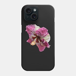 Portrait of a Hibiscus Phone Case