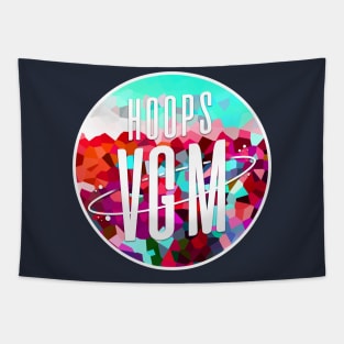 HoopsVGM Logo Tee (Special Rebrand Edition!) Tapestry