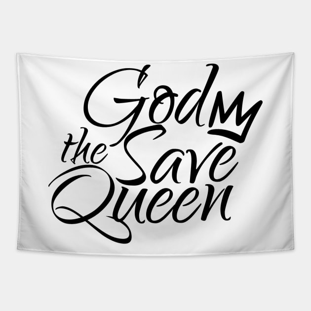 God Save the Queen Tapestry by MrKovach