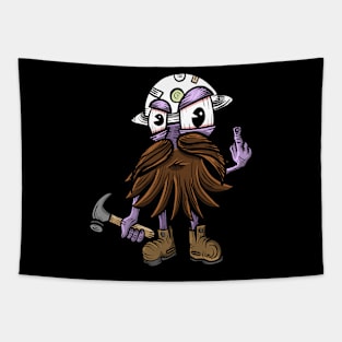 Bearded carpenter Tapestry