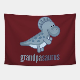 Grandpasaurus Shirt Family Dinosaur Shirt Set Tapestry