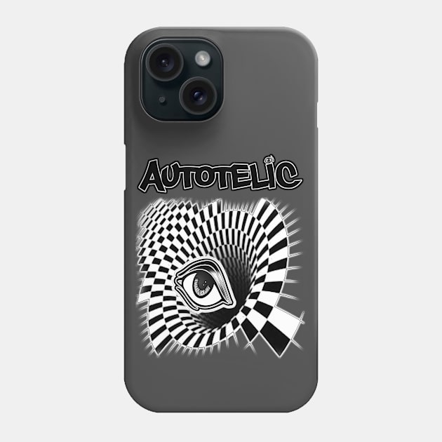 Autotelic-Black Hole Phone Case by AutotelicArt