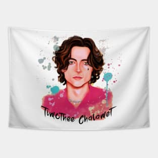 Fanart Timothee Chalamet Merch Tapestry