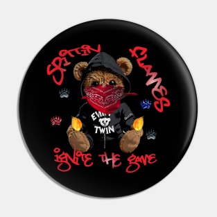 Evil Twin - Bear Gang Pin