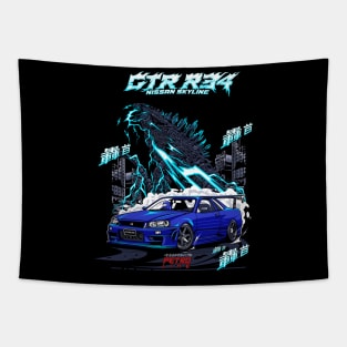 Nissan Skyline GT-R R34 Tapestry