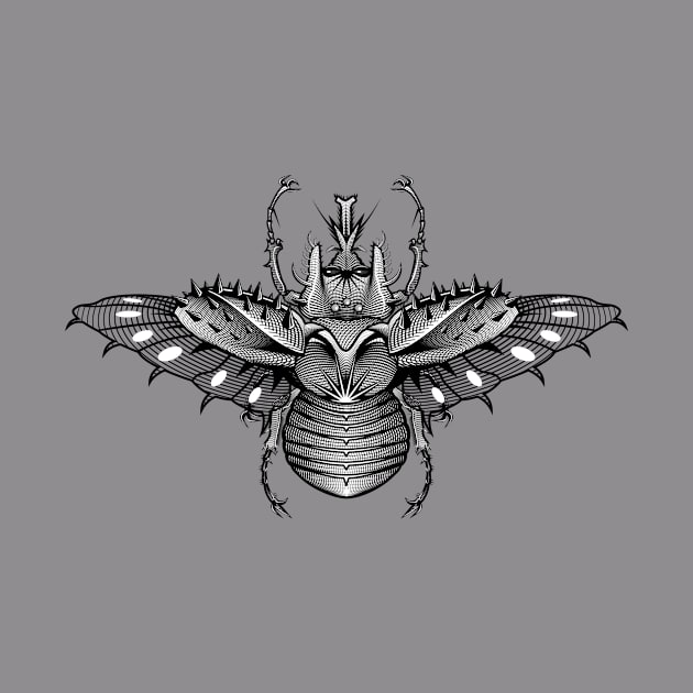 heavy metal Bug by TattooTshirt