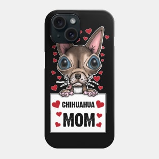 Cute Chihuahua Mom design Phone Case
