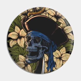 Floral Pirates Pin