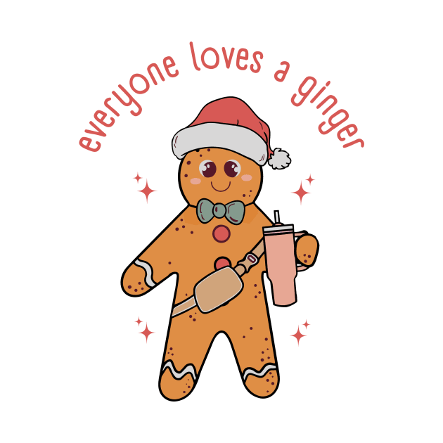 Everyone Loves A Ginger - Funny Christmas by Unified by Design