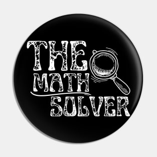 The Math Solver Pin