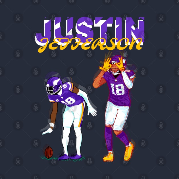 Justin Jefferson by Mic jr