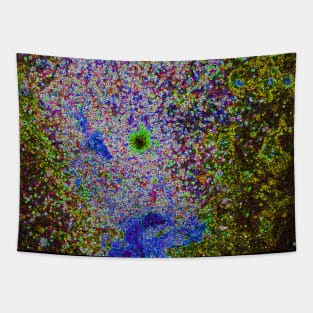 Black Panther Art - Glowing Edges 172 Tapestry