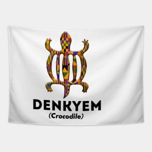 DENKYEM (Crocodile) Tapestry