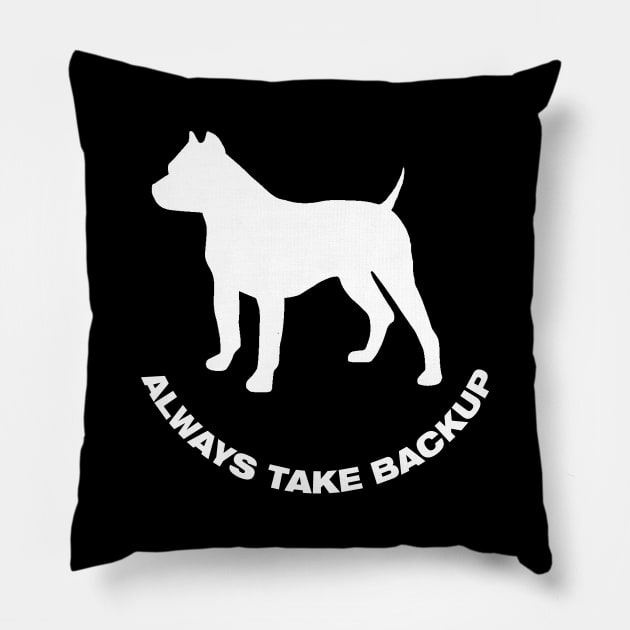 Veronica Mars - Always Take Backup Pillow by TeamKeyTees