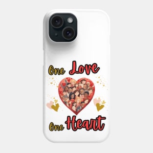 One Love One Heart Phone Case