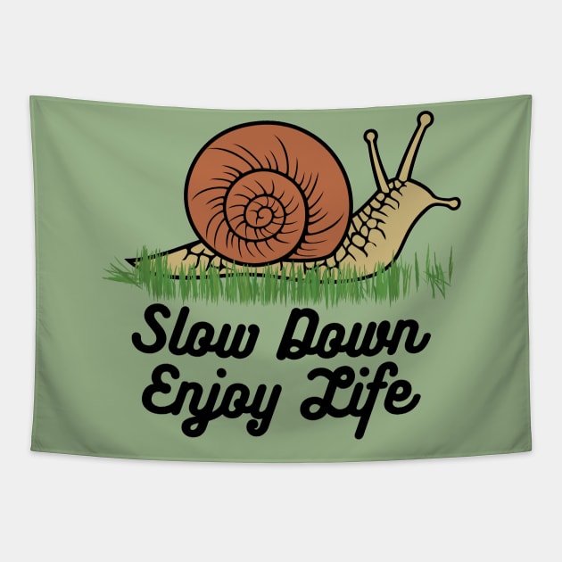 Slow Down Tapestry by Miozoto_Design