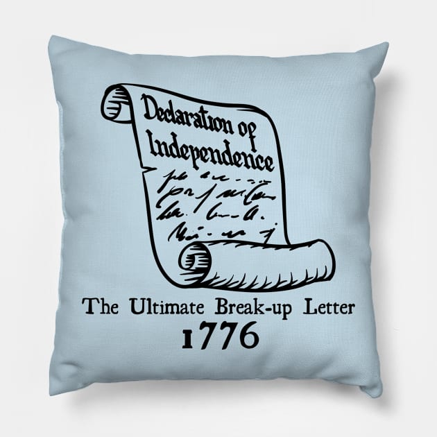 Declaration of Independence Pillow by capesandrollerskates 
