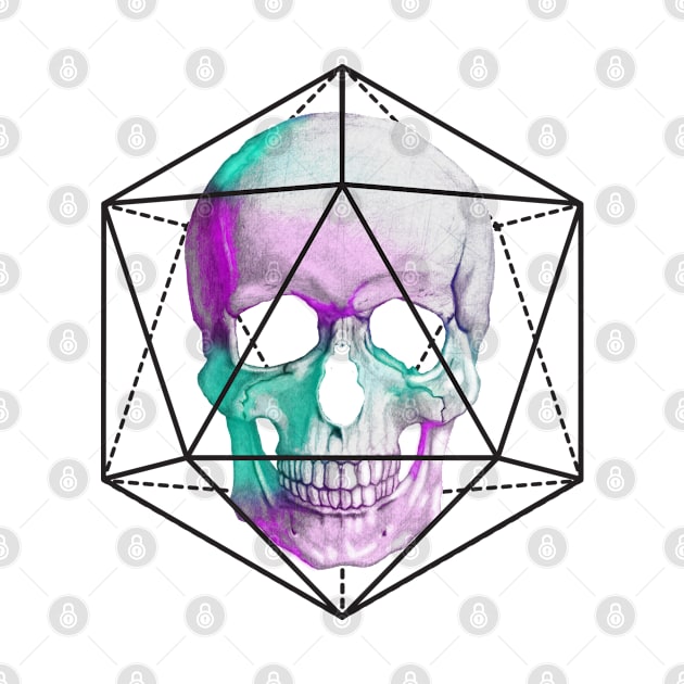 Colorful Skull by Freaky Raven