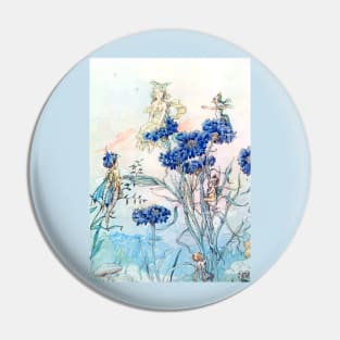 Cornflower Flower Fairies - Harold Gaze Pin